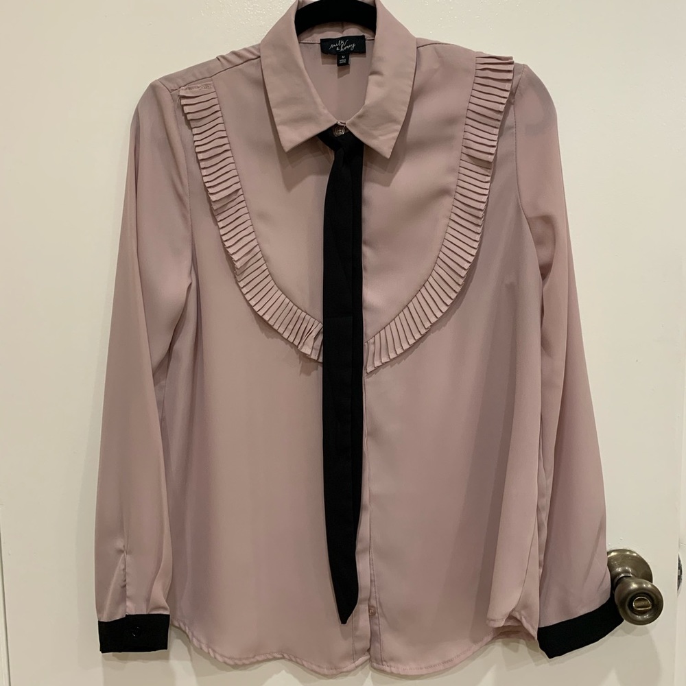 Blush Pink Blouse